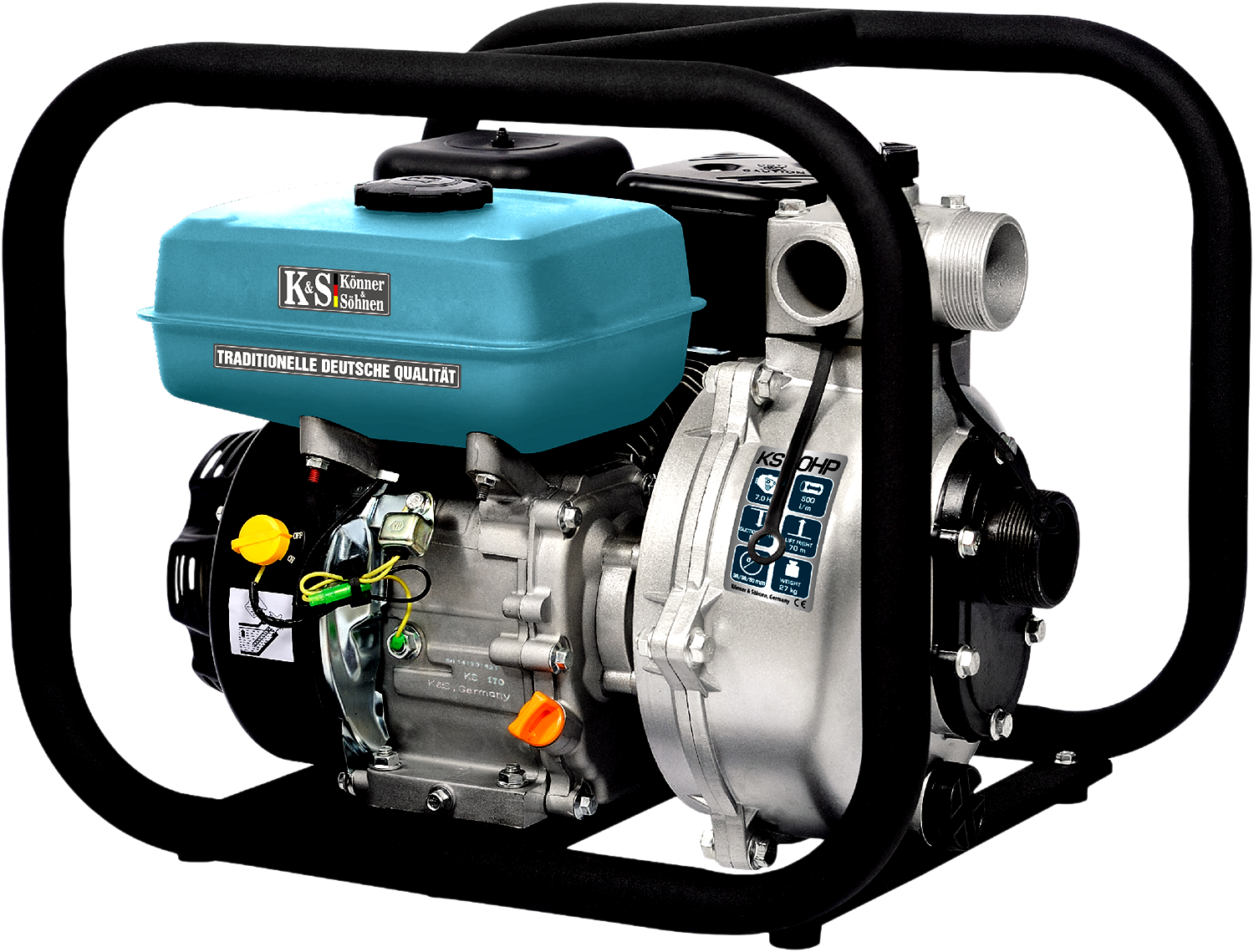 Könner & Söhnen Pompa wysokociśnieniowa KS50HP 7KM 500L/min