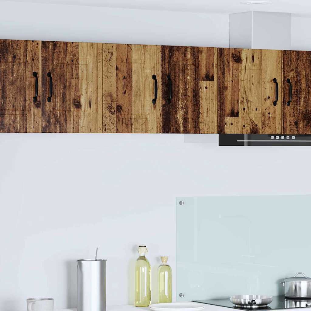 vidaXL Szafka kuchenna wisząca 2 pcs Stare drewno 30 x 31 x 40 cm