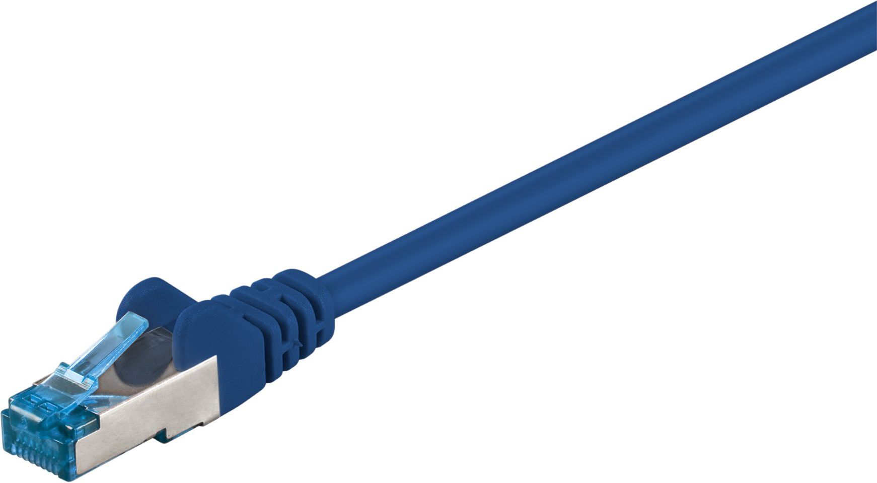Patchcord U/UTP, Cat5e, 0.25m, niebieski
