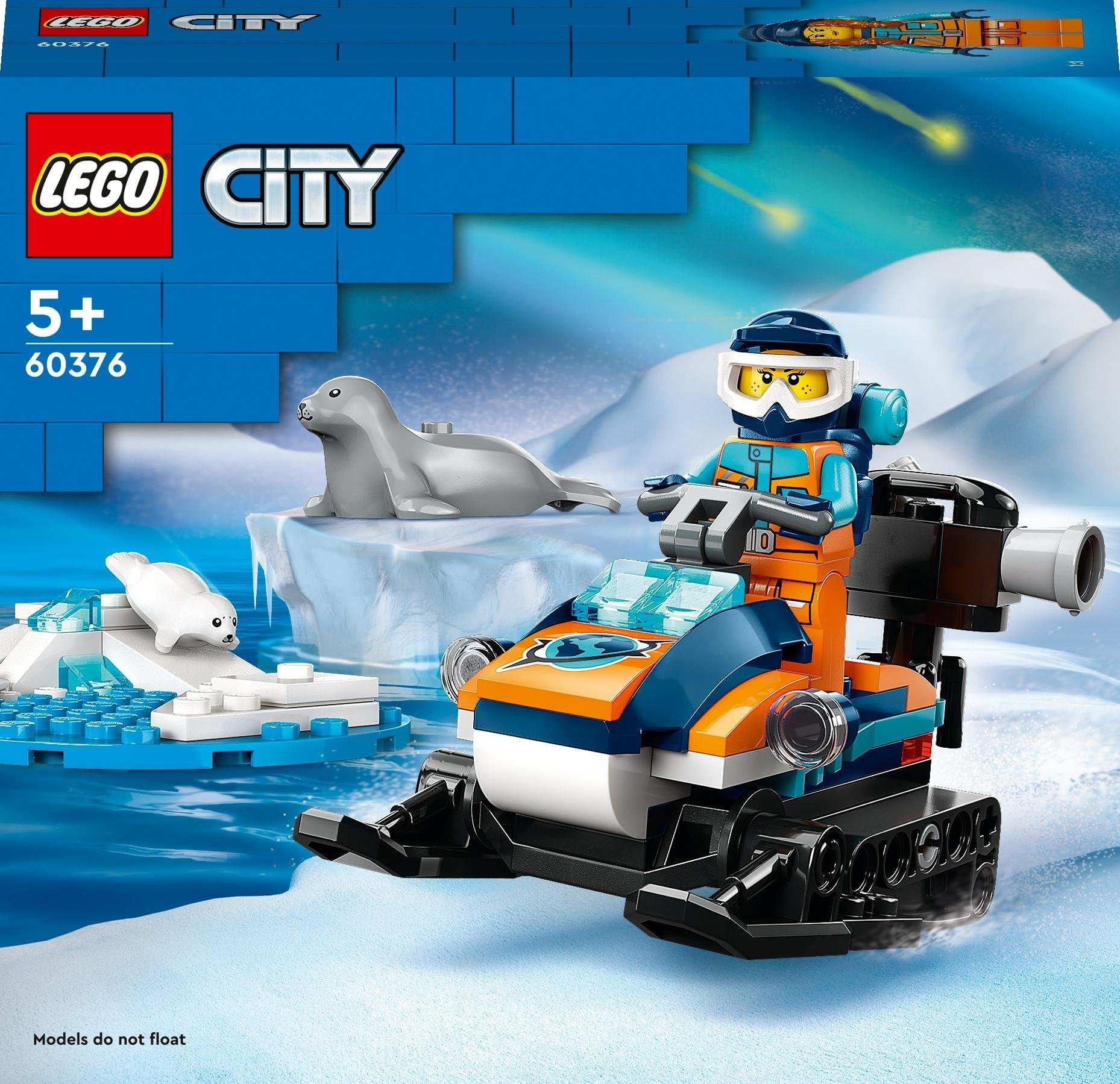 LEGO City Skuter śnieżny badacza Arktyki (60376)