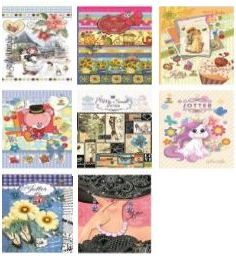 Fresh Zeszyt B6/16 kartek w kratkÄ™ w okĹ‚adce broszurowej 7