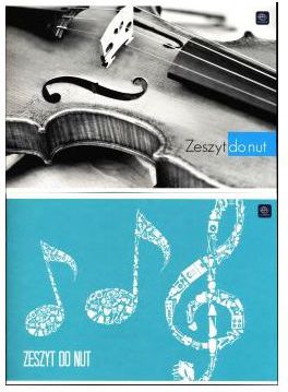 Interdruk Zeszyt do nut A5/16 kartek