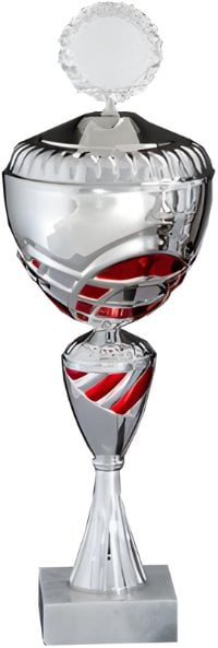 Victoria Sport Puchar metalowy z przykrywką