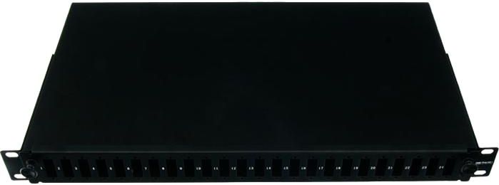Alantec FO Panel / Przełącznica 12xSC duplex 19" 1U z akc. (FOP-1U-12SCD-C)