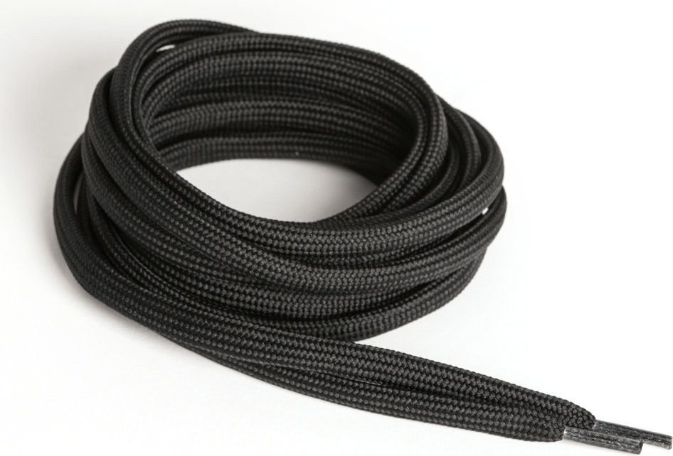 Aku Sznurowadła do butów Trek Piatto Black, 140 cm