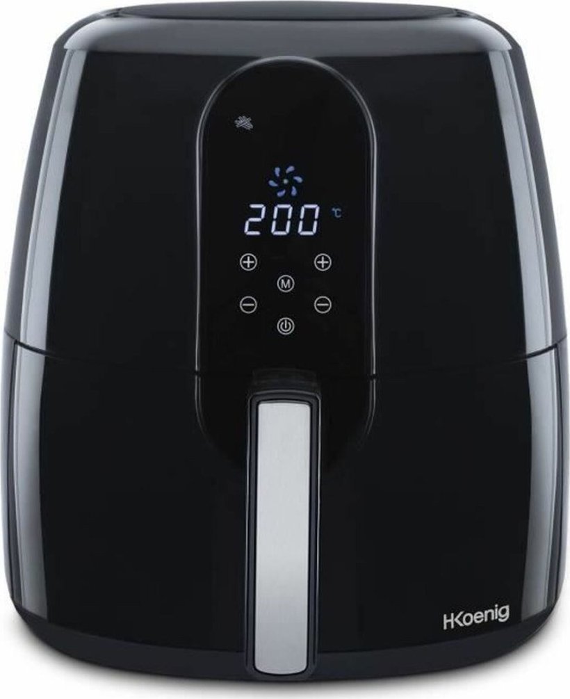 Frytkownica beztłuszczowa HKoenig Frytkownica na gorące powietrze Hkoenig Czarny 1800 W 5,5 L