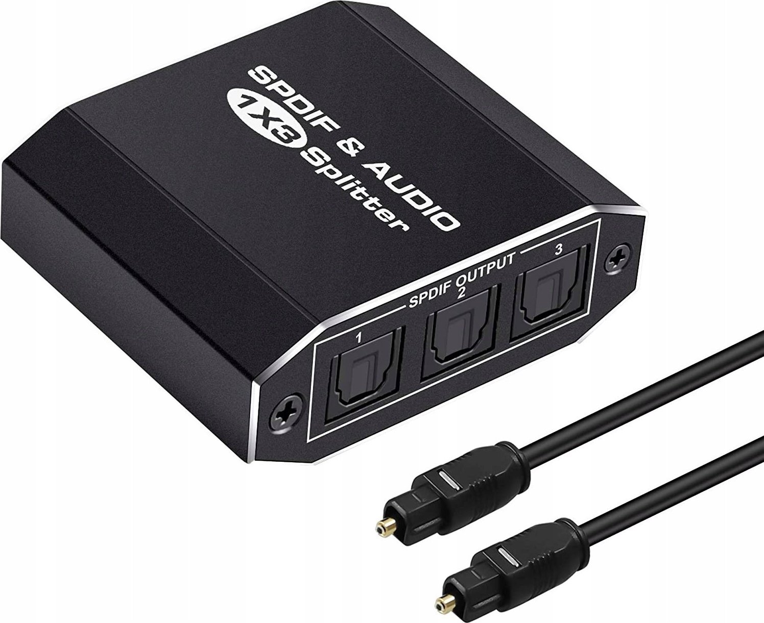 Pawonik AUDIO SPLITTER 1X3 SPDIF TOSLINK ROZDZIEL OPTYCZNY