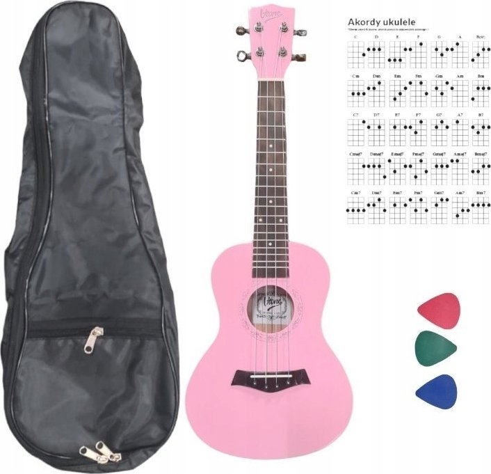 V-Tone V-TONE UK23 PK ukulele koncertowe akustyczne 23""