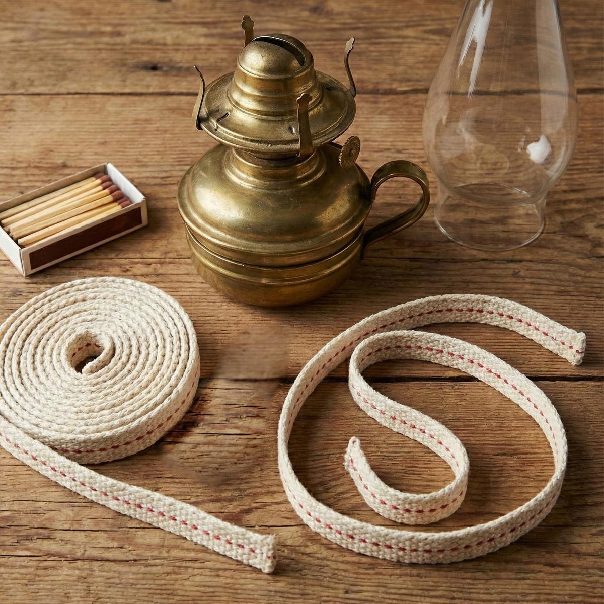 Saska Garden KNOT PŁASKI DO LAMPY NAFTOWEJ I POCHODNI 100x1,2x0,3 CM