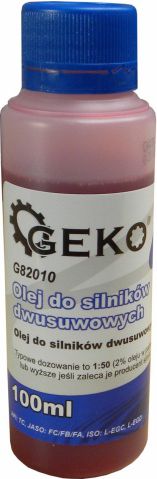 Geko Olej do silników dwusuwowych 100ml (G82010)