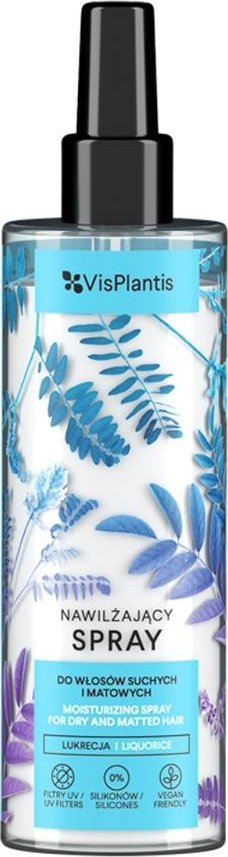 Elfa Pharm Vis Plantis Nawilżający Spray z lukrecją do włosów suchych i matowych 200ml