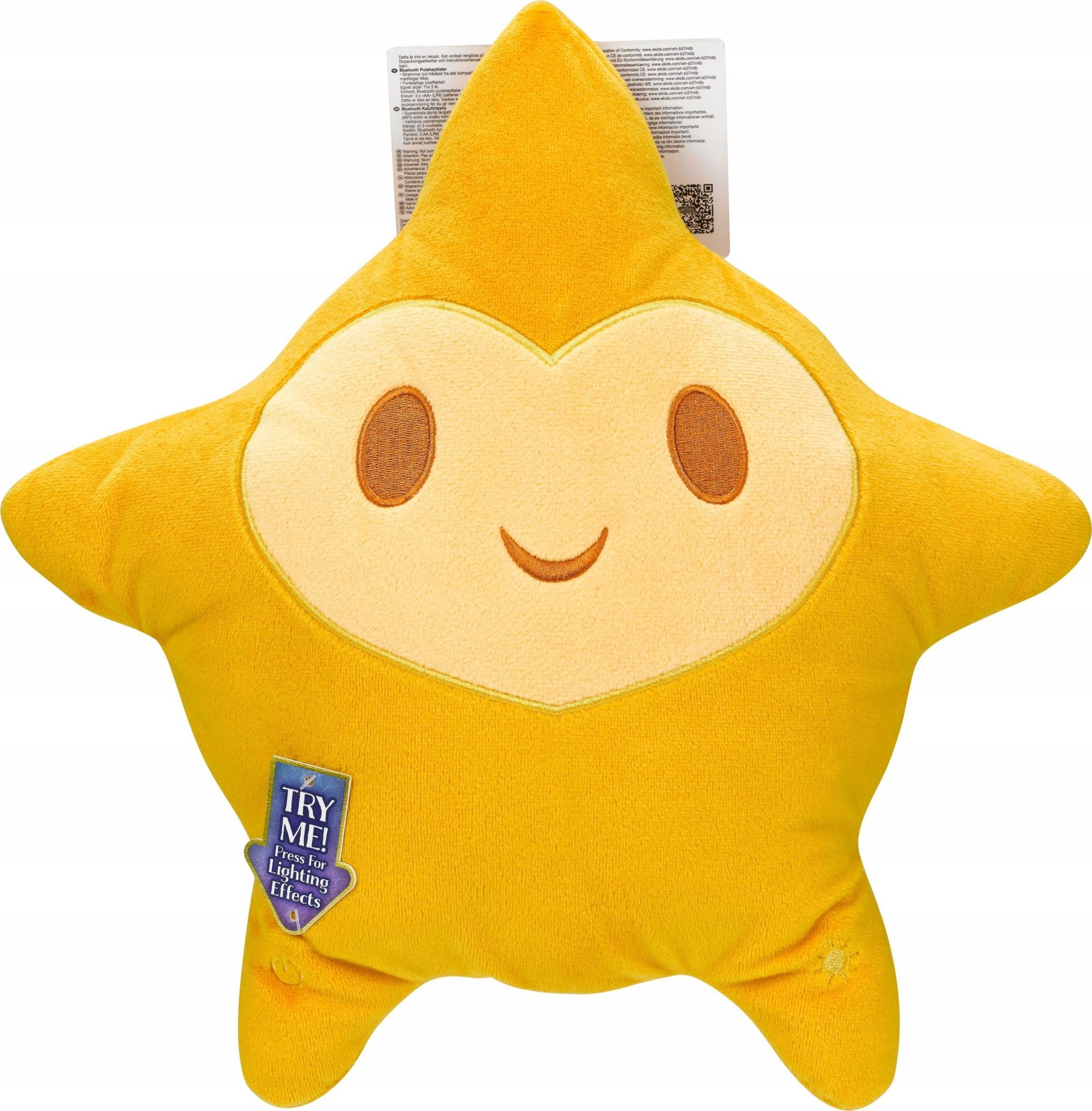 Ekids Maskotka Przytulanka + Wbudowany Głośnik Bluetooth / Disney Wish Życzenie / Gwiazdka Star / Wh-b37.uexv23m