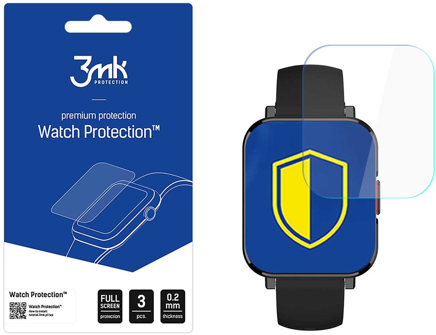 MYPHONE WATCH LS - 3MK WATCH PROTECTION ARC
