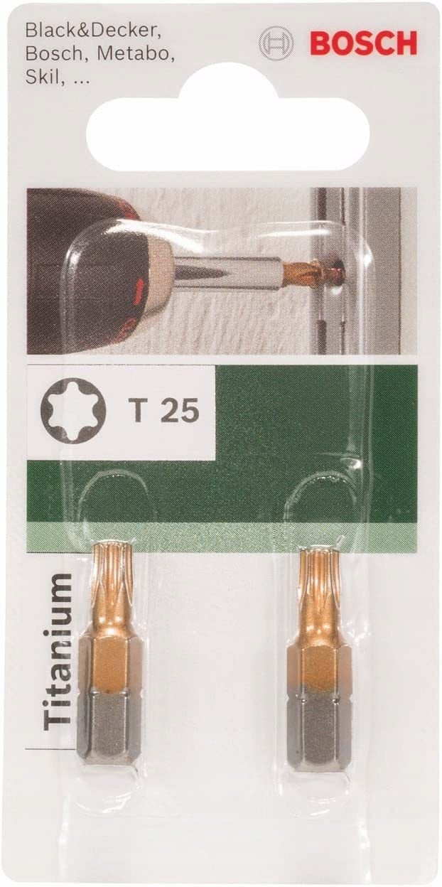 KOŃCÓWKA WKRĘCAJĄCA TITANIUM T 25