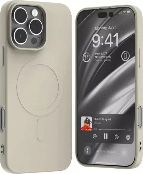 Mercury Mercury MagSafe Semi-Silicone iPhone 16 Pro Max 6,9" kamienny/stone