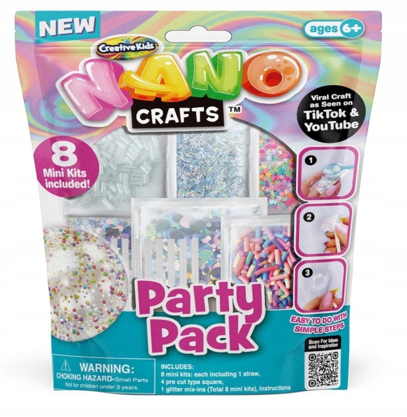 NANO CRAFT Taśma Zestaw Imprezowy, zabawka kreatywna