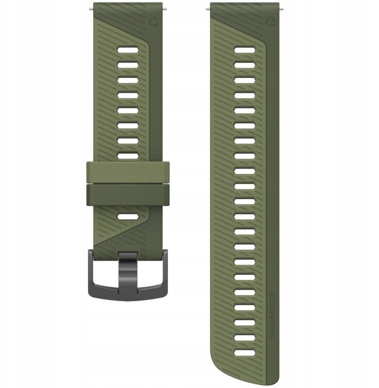 Coros Išmaniojo laikrodžio Coros Apex 2 Pro silikoninis dirželis, Žalios spalvos, 22mm