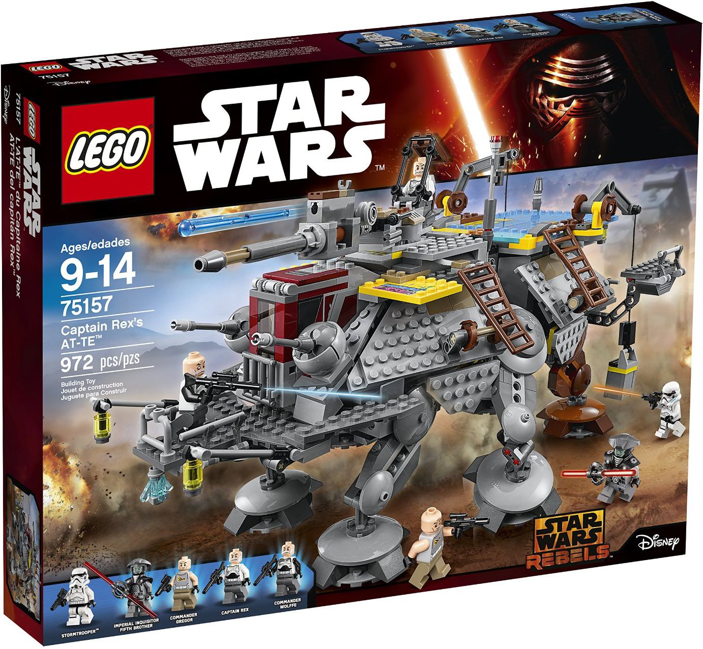 LEGO Star Wars AT-TE kapitana Rexa (75157)