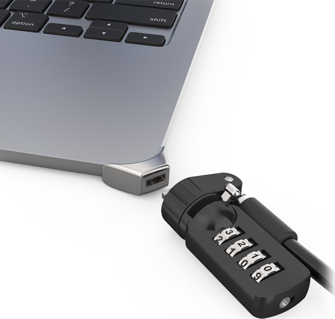 Linka zabezpieczająca Compulocks LEDGE LOCK ADAPTER FOR MACBOOK