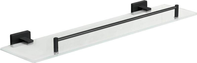 Mexen Mexen Arno wisząca półka szklana, czarna - 7020737-70
