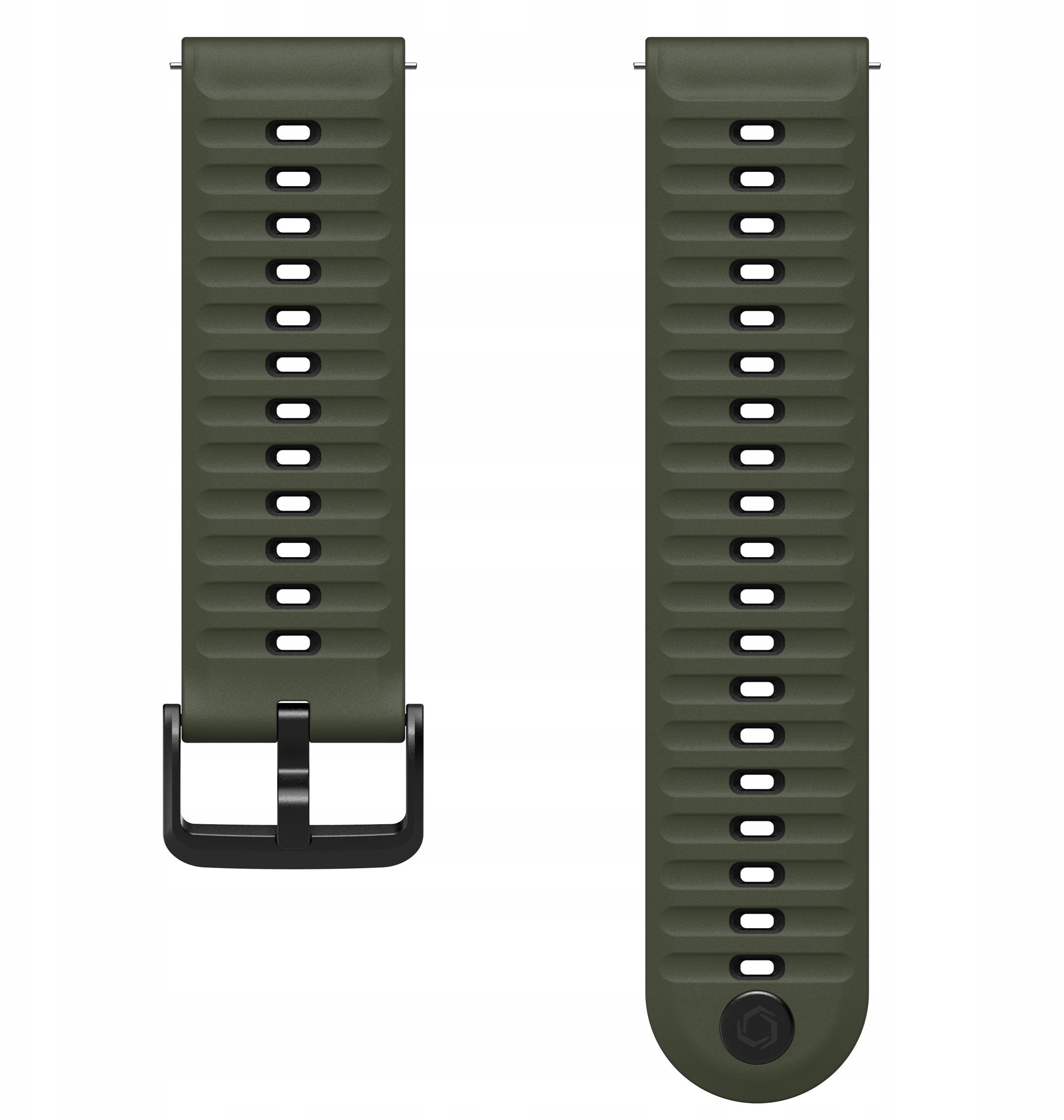 Coros Silikonowy pasek NOMAD (24mm), Green