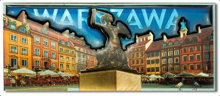 Pan Dragon Magnes I love Poland Warszawa ILP-MAG-C-WAR-01