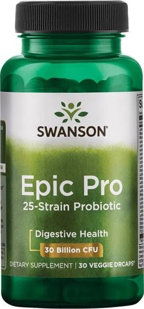 Swanson Swanson - Epic Pro 25, Szczepy Probiotyczne, 30 vkaps