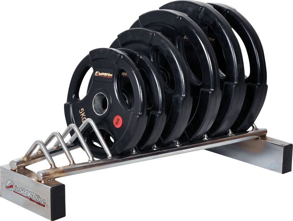 inSPORTline Stojak na obciążenia PR50 srebrny (7182)