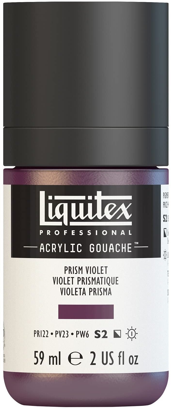 LQX Acrylic Gouache 59ml Prism violet 391