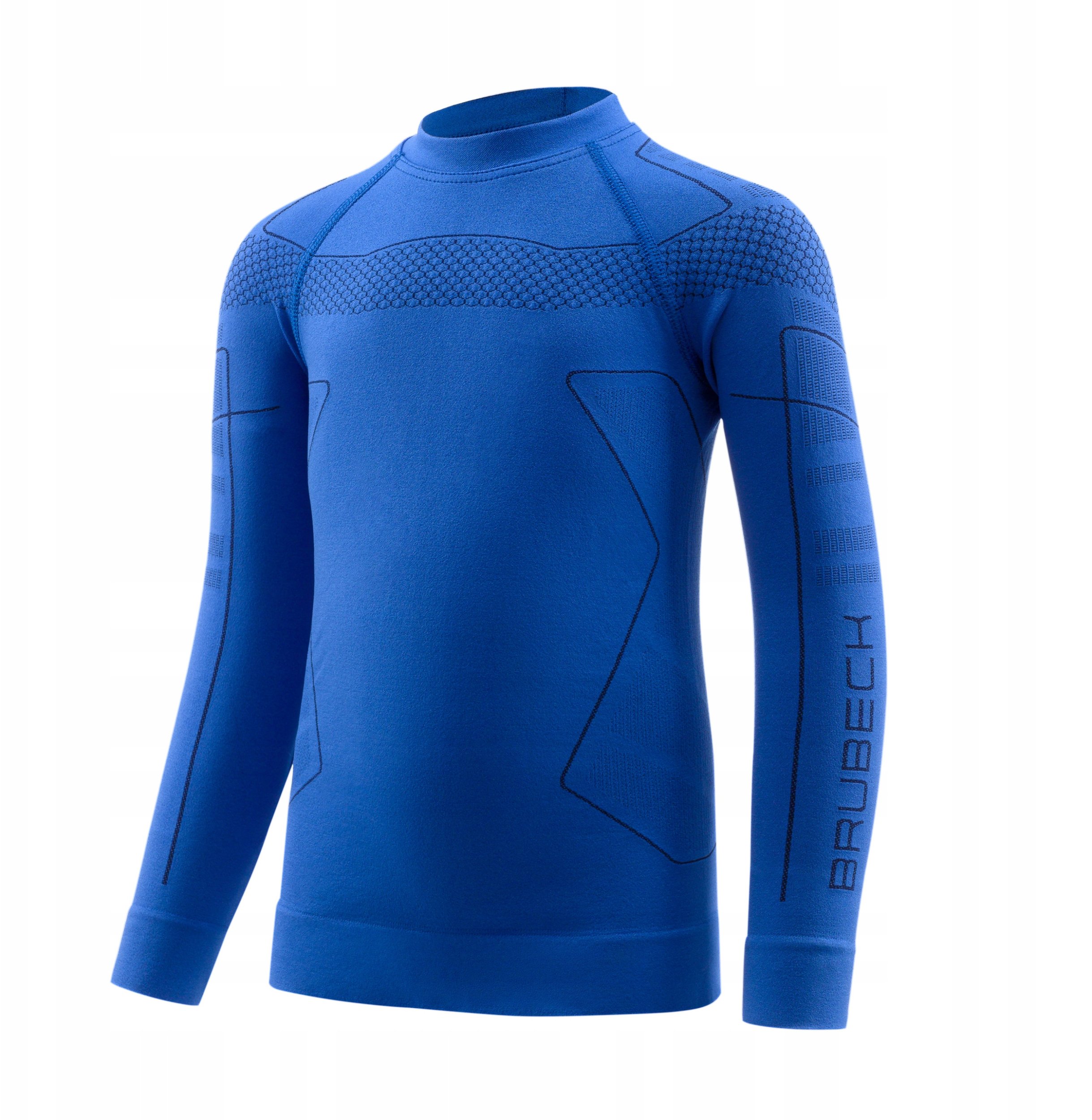 LS1611K Bluza dziecięca THERMO KIDS niebieski/ciemnoniebieski 116/122