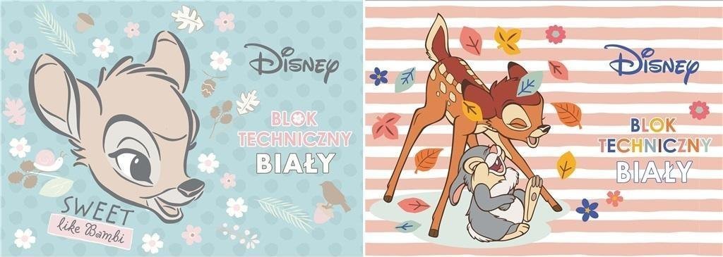 Beniamin Blok techniczny A4/10K biały Bambi