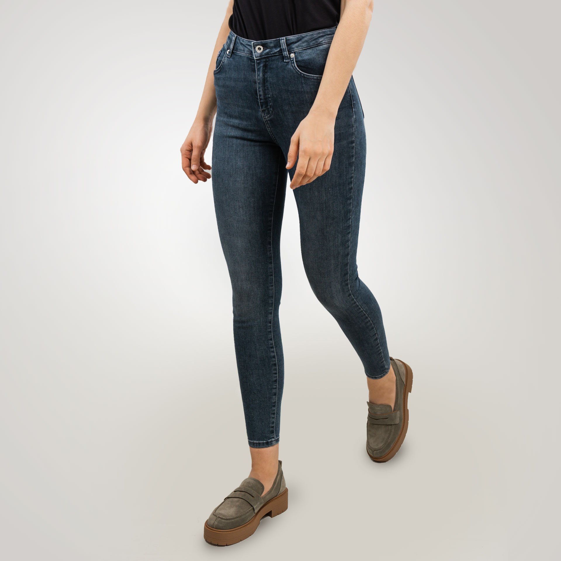 Karl Lagerfeld Spodnie jeansowe damskie Karl Lagerfeld