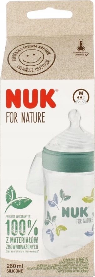 NUK NUK BUTELKA PP 260ML M FOR NATU ZIE 10742005 1/6