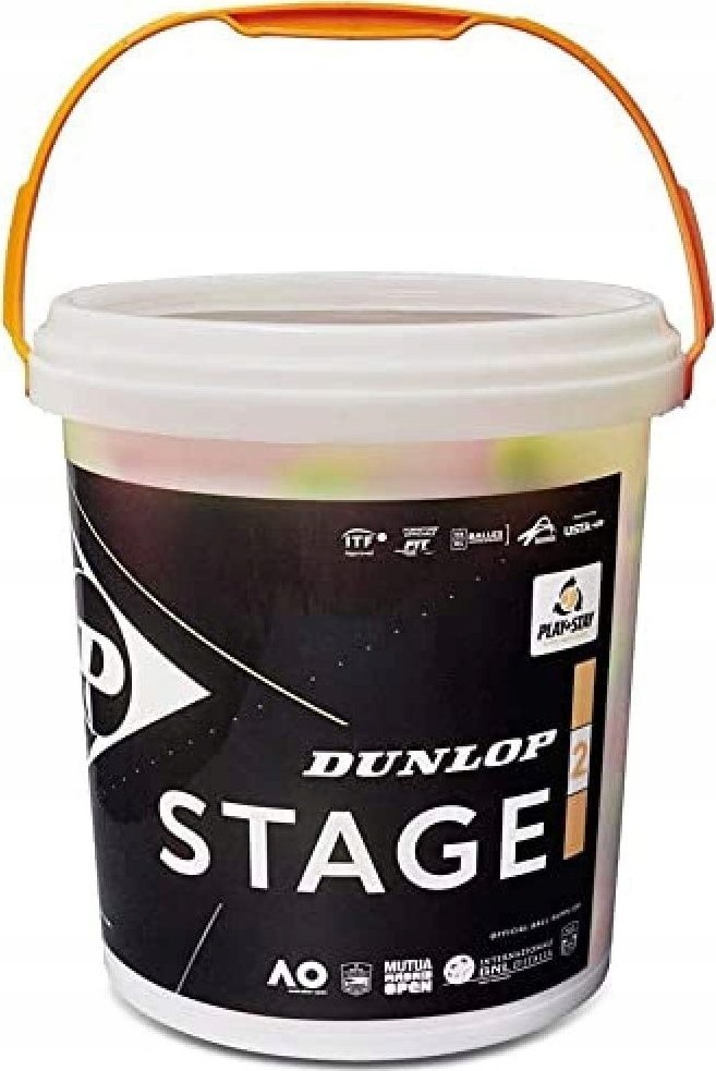Dunlop Teniso kamuoliukai Dunlop STAGE 2 Oranžinis 60-bucket ITF