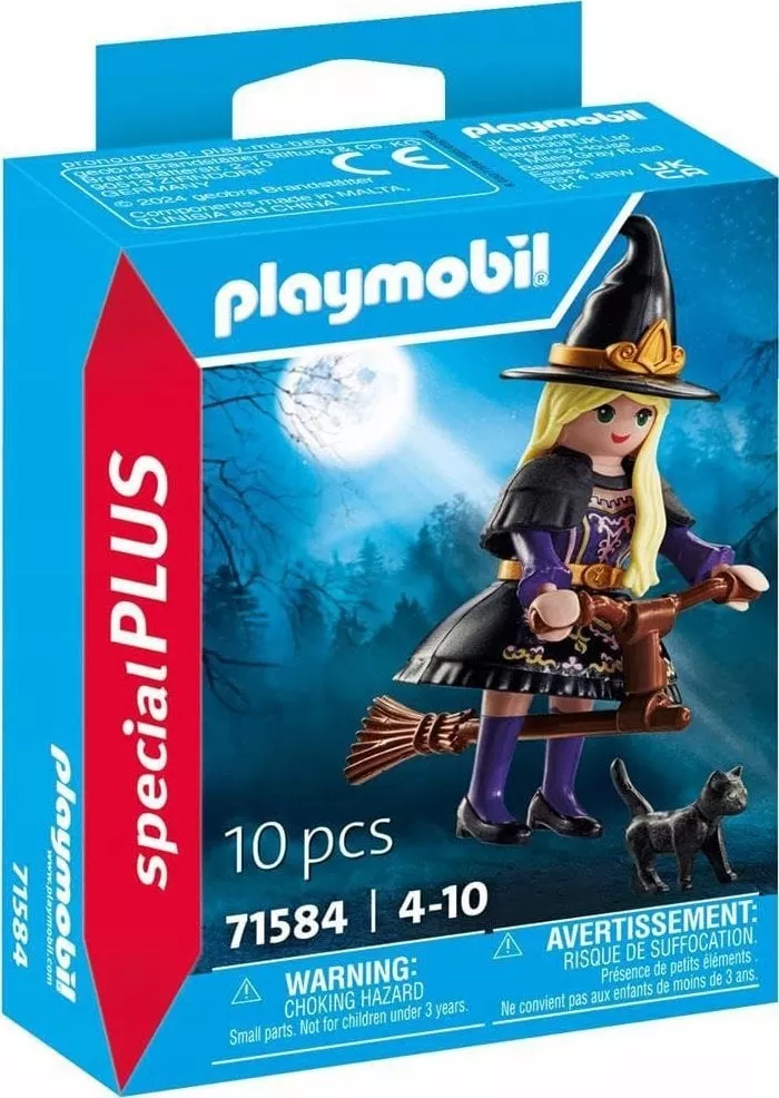 Playmobil Zestaw z figurkami Special Plus 71584 Czarownica z kotem