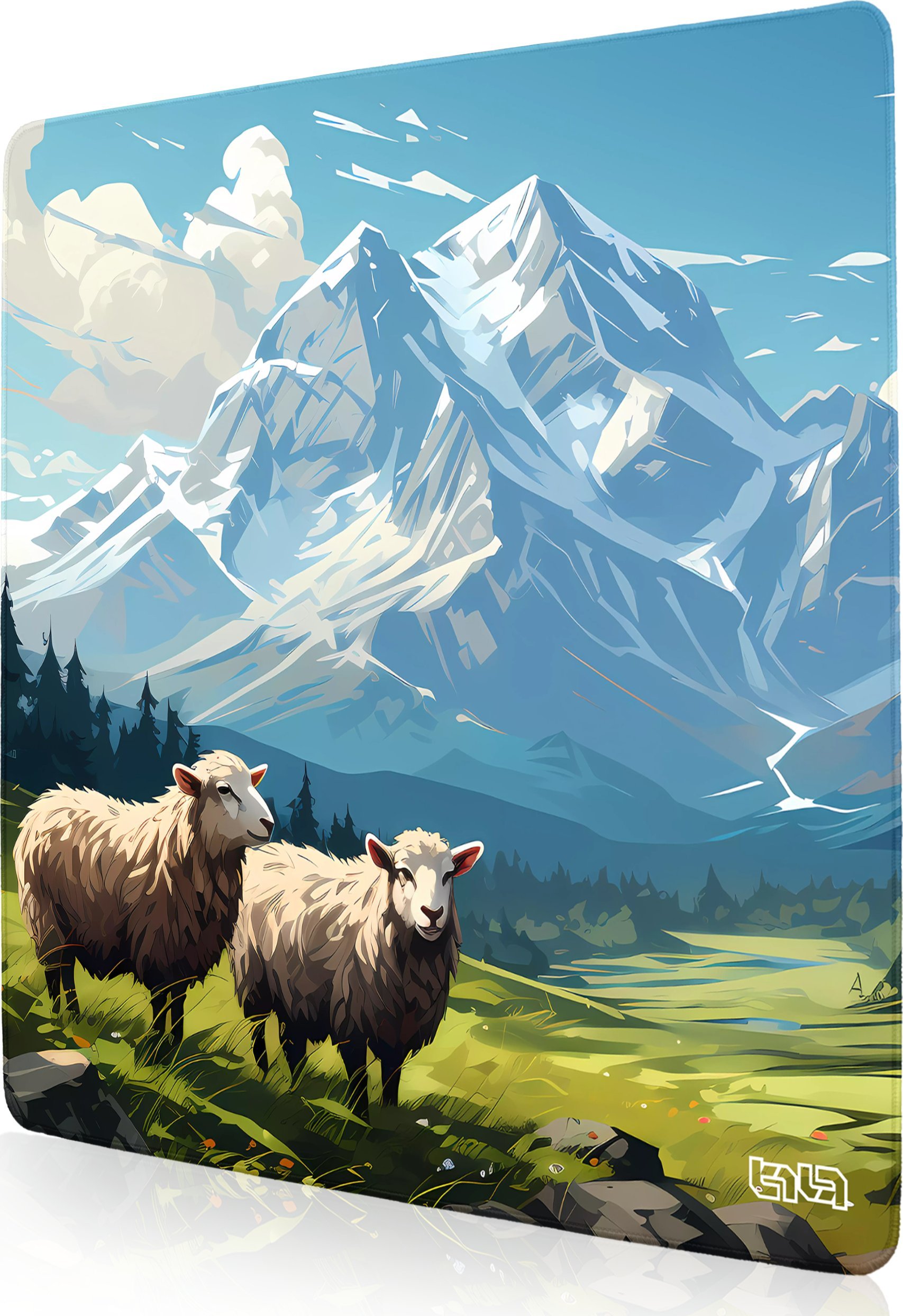 Podkładka Tilt PODKŁADKA POD KLAWIATURĘ Mountain Sheep 50x50 TILT Wodoodporna Duża