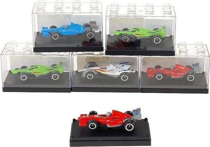 Auto F1 metalowe 1:64 MIX