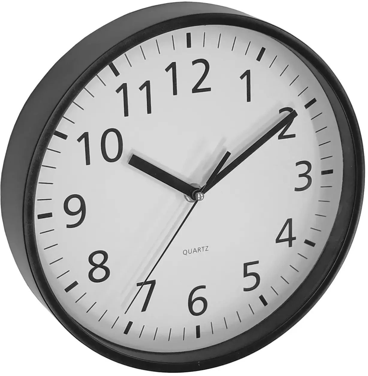 Wall clock O25 5cm black 8032633060054