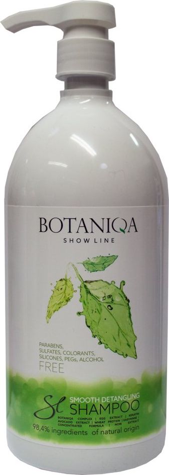 Botaniqa Botaniqa Show Line Smooth Detangling Shampoo – szampon dla psów o szacie długiej i półdługiej 1l uniwersalny