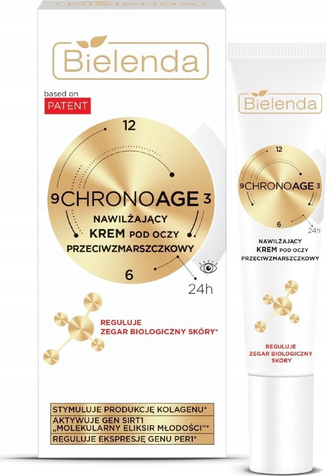 Bielenda Bielenda Chrono Age nawilżający krem przeciwzmarszczkowy pod oczy 15ml -SM