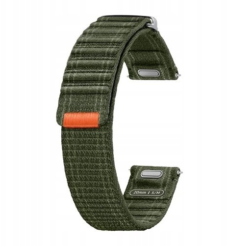 Samsung Oryginalny Pasek Watch Classic 6 / 7 20MM Khaki Green S/M Tkanina one size