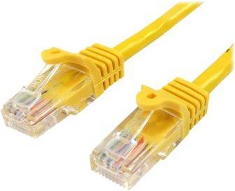 StarTech RJ-45 Cat5e męski-męski 5m żółty (45PAT5MYL)