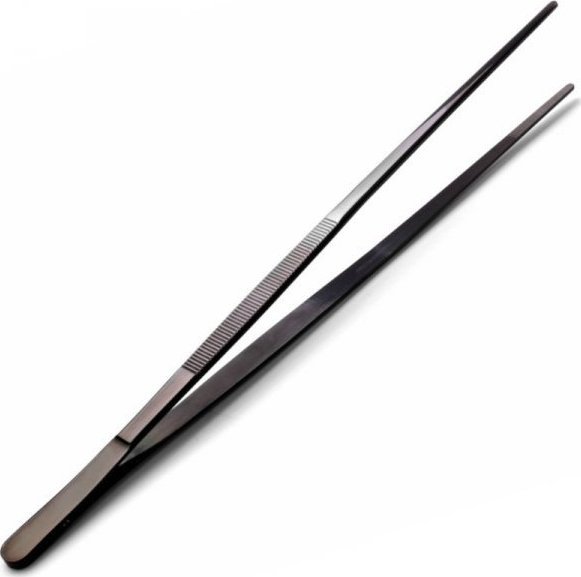 Hendi Pęseta pinceta kuchenna uniwersalna ze stali nierdzewnej powlekana dł. 300 mm - Hendi 680131