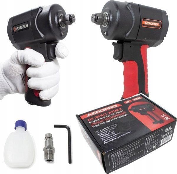 Klucz udarowy Rockforce KLUCZ PNEUMATYCZNY 1200Nm TWIN HAMMER 1 /2"