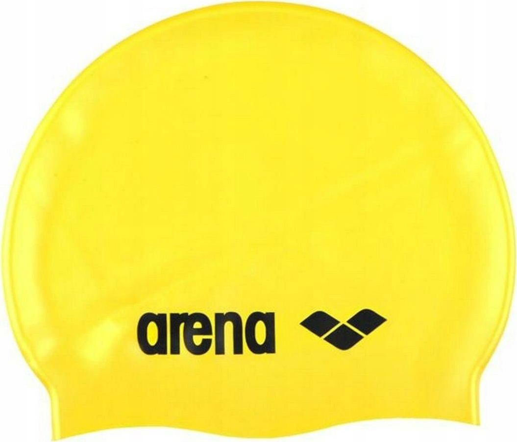 Arena Czepek Arena Classic Silicone (damska, męska; kolor żółty)