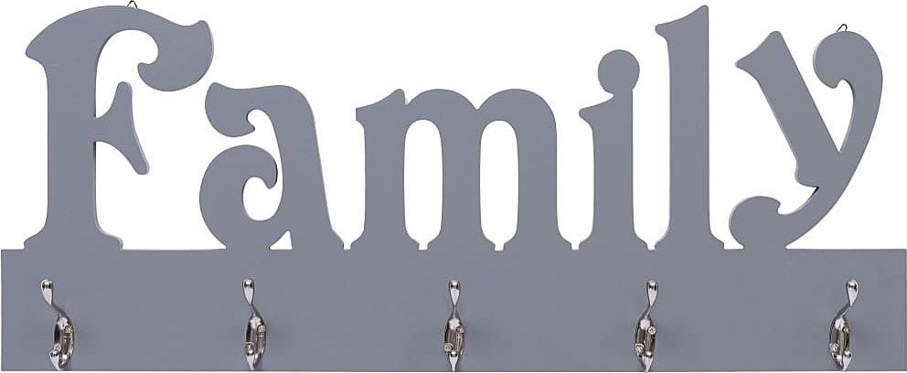 Elior Wieszak ścienny na ubrania Enzo 2X - Szary