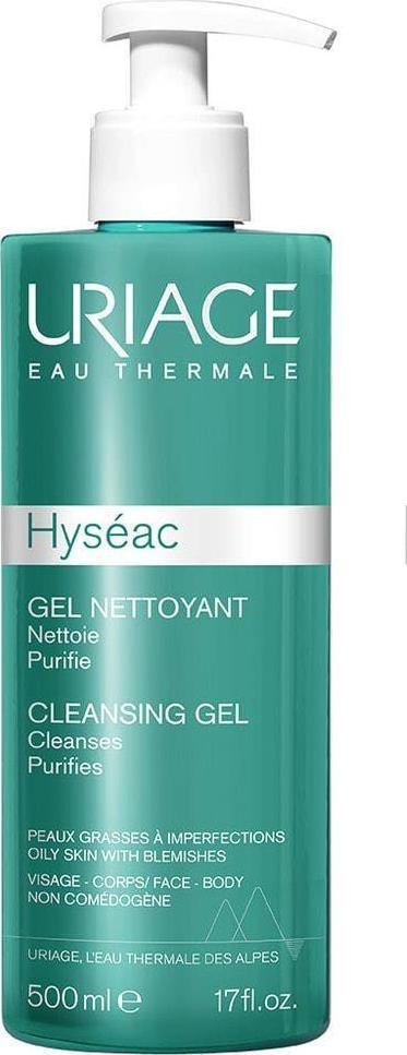 Uriage Hyseac Cleansing Gel Oczyszczający żel do twarzy i ciała 500ml