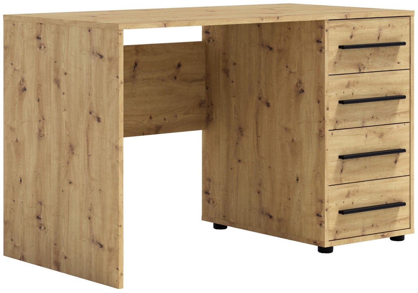 Biurko Modena 120x60 w kolorze dąb artisan