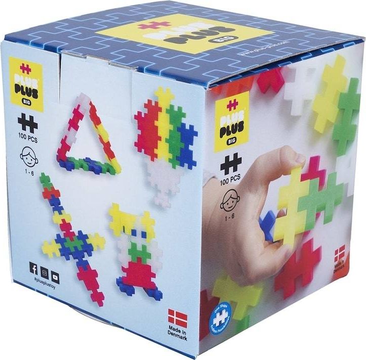 Plus Plus Klocki Plus Plus BIG Neon 100 el.