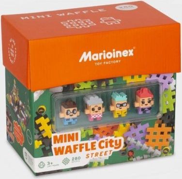 Marioinex Mini Waffle 280 elementów Ulica